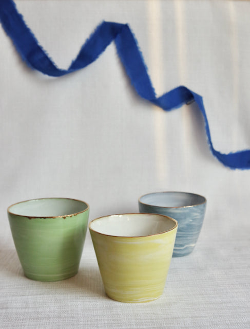 Marbled cups